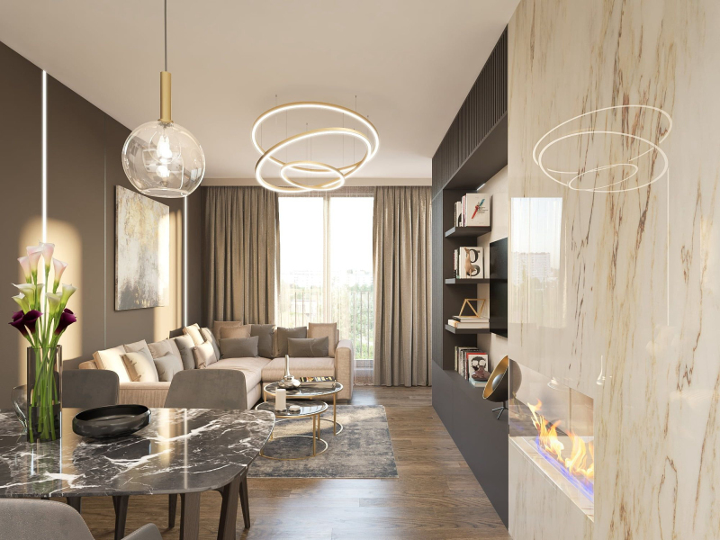 HARMONY RESIDENCE apartament cu două camere