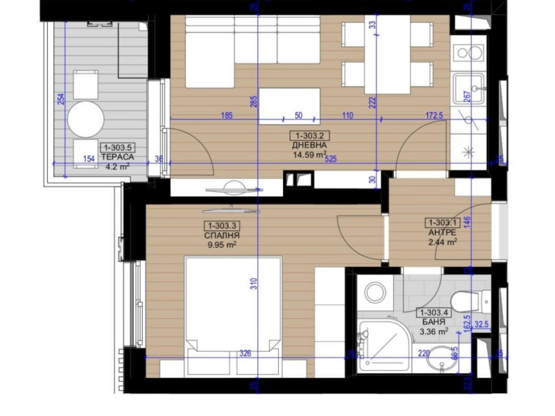 HARMONY RESIDENCE apartament cu 4 camere