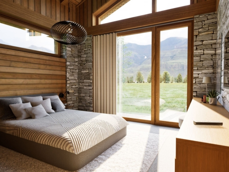 Proiect exclusiviv: 5 case familiale în complexul închis „Panorama Chalets”