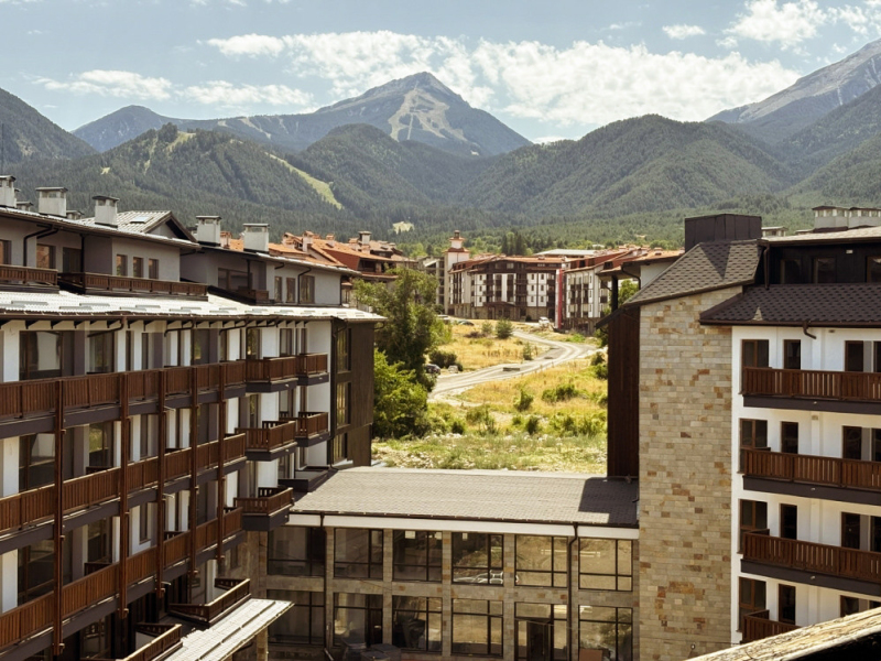 Garsonieră cu balcon mare și orientare sudică în proiectul „Orchard”