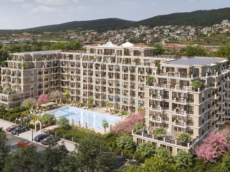 Apartament 2 camere, Sveti Vlas, proiect Emperium