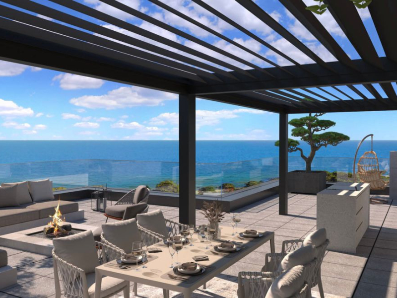 Penthouse emblematic cu terasă panoramică – lux absolut la complexul Azur Panorama