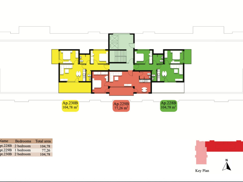 Apartament 2 camere, Sveti Vlas, proiect Emperium